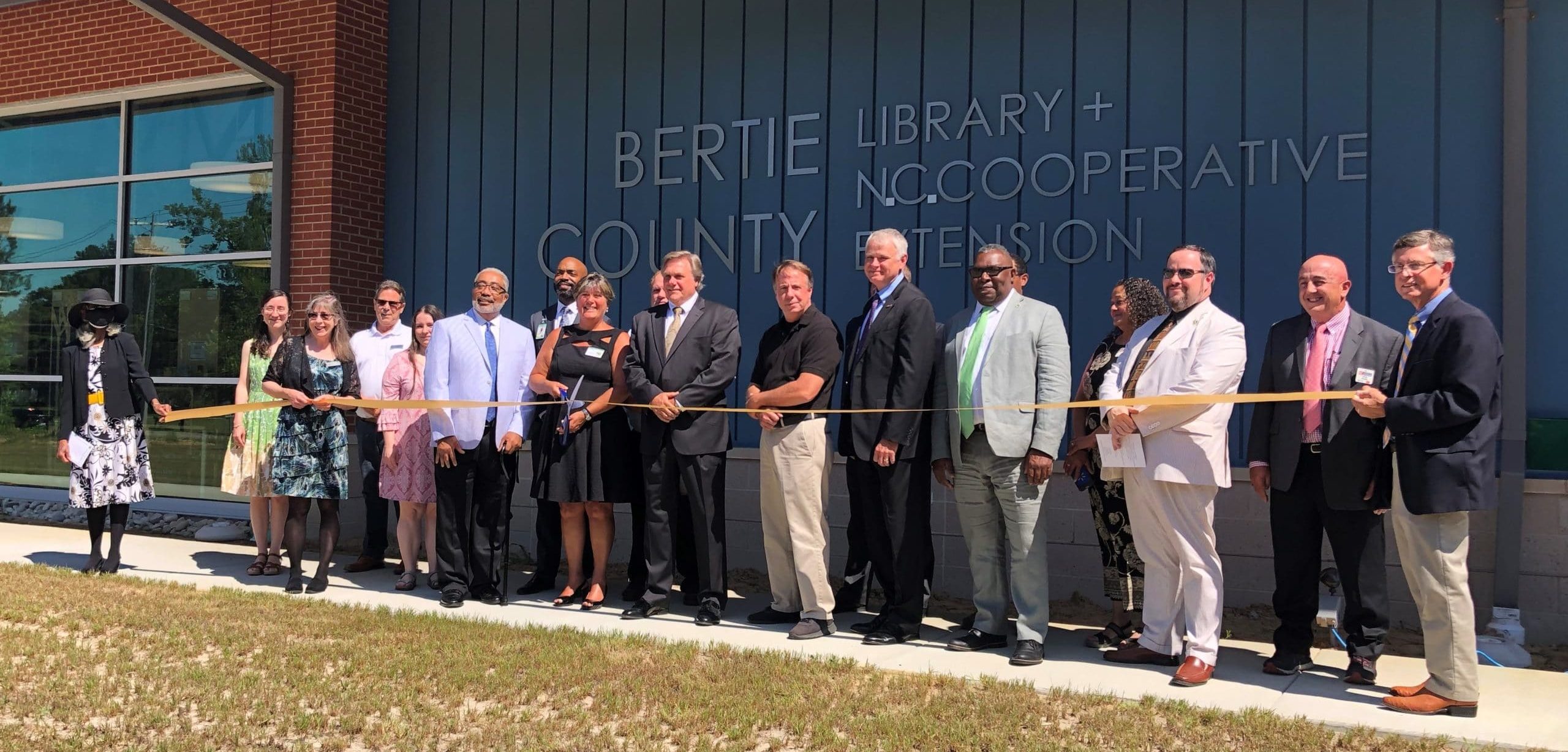 Disaster Recovery Program funds shared space for Bertie County Library and Extension Center