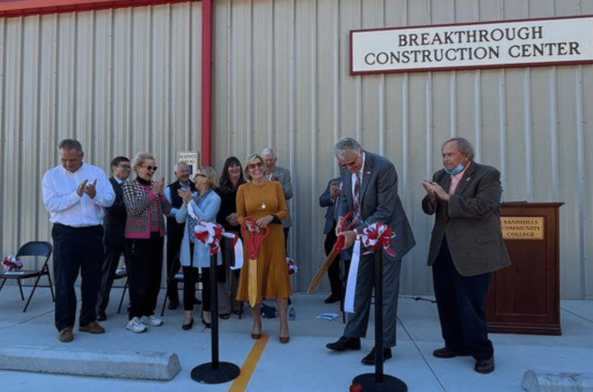 Community colleges cut ribbons on new facilities for workforce training to meet industry demand