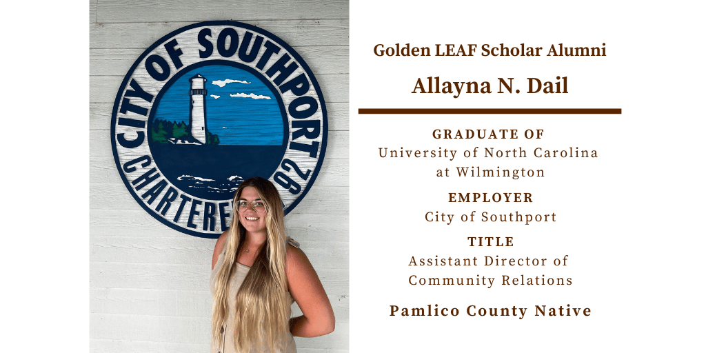 Golden LEAF Alumni Spotlight: Allayna N. Dail