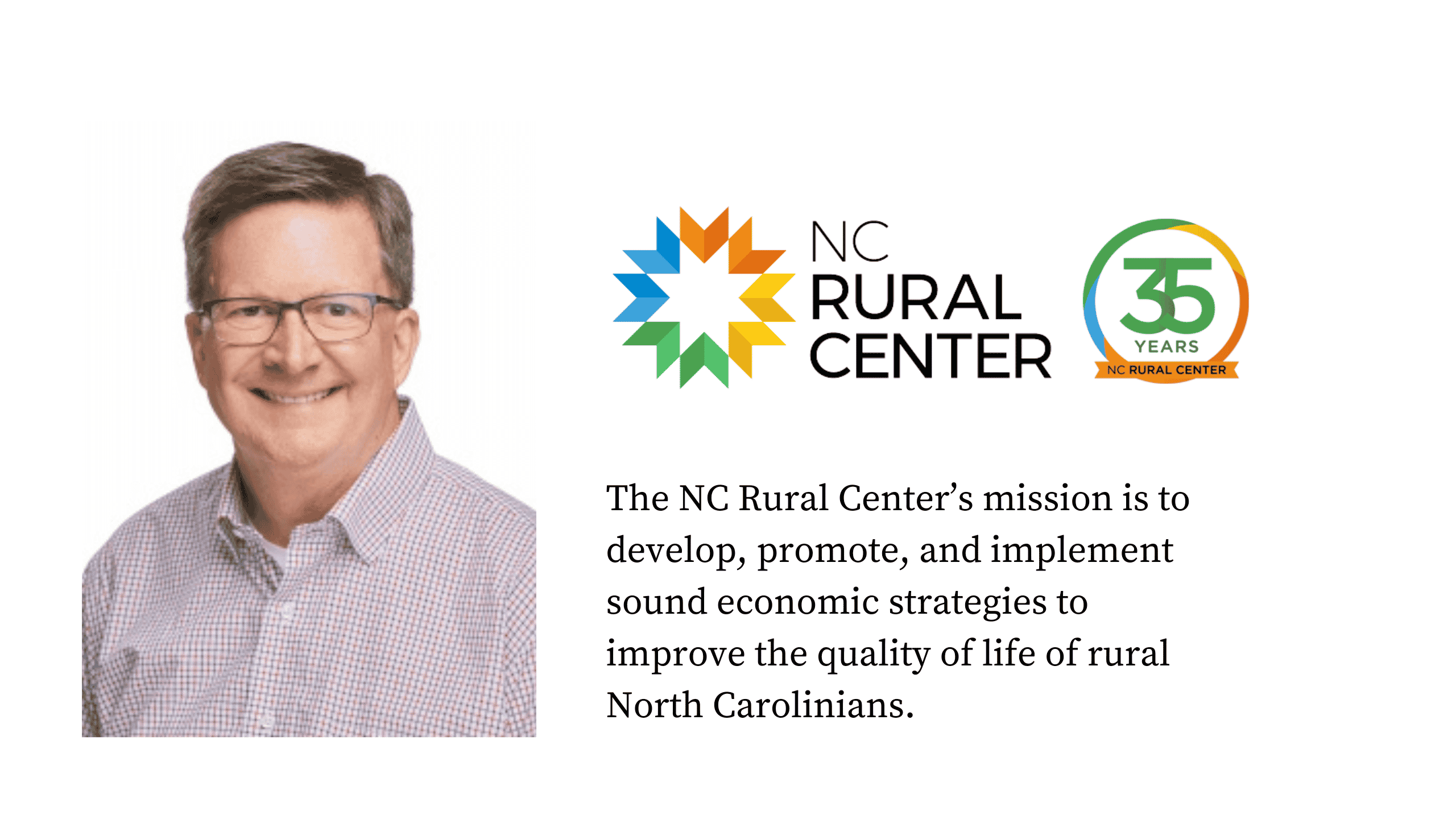 Critical Conversations with Golden LEAF’s Scott T. Hamilton featuring N.C. Rural Center President Patrick Woodie