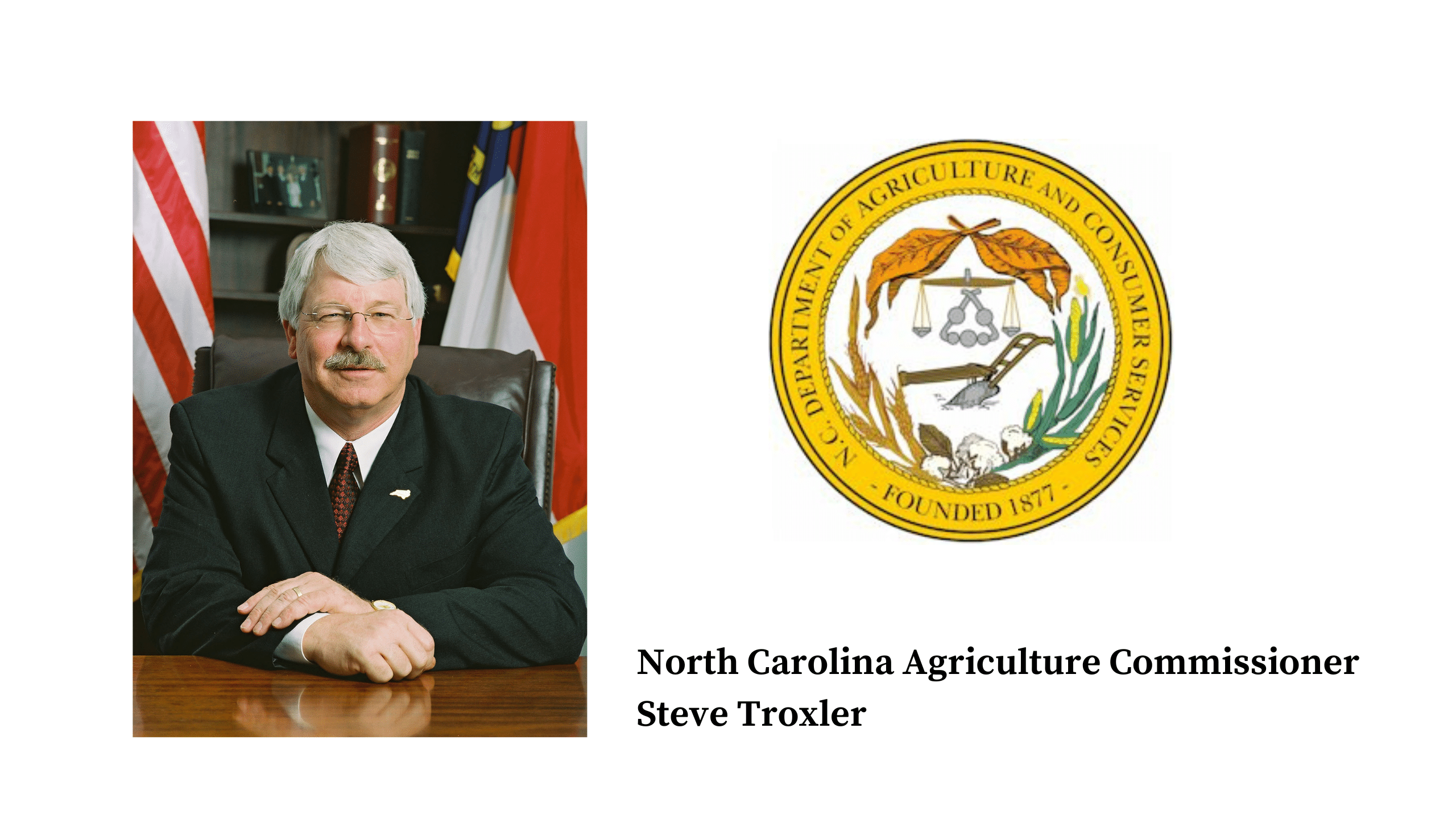 Critical Conversations with Scott T. Hamilton featuring North Carolina Agriculture Commissioners Steve Troxler