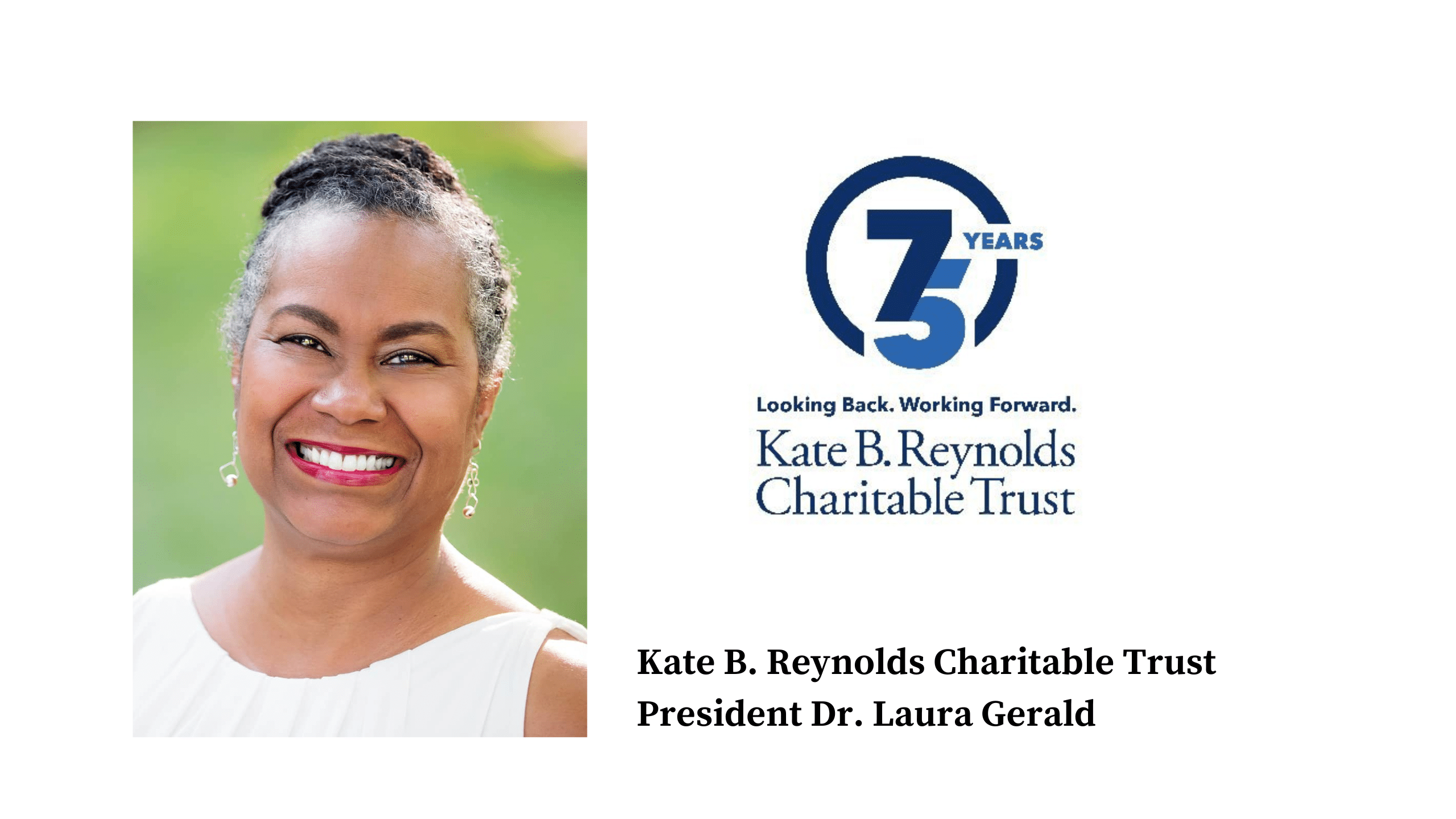 Critical Conversations with Scott T. Hamilton featuring Dr. Laura Gerald, President of the Kate B. Reynolds Charitable Trust