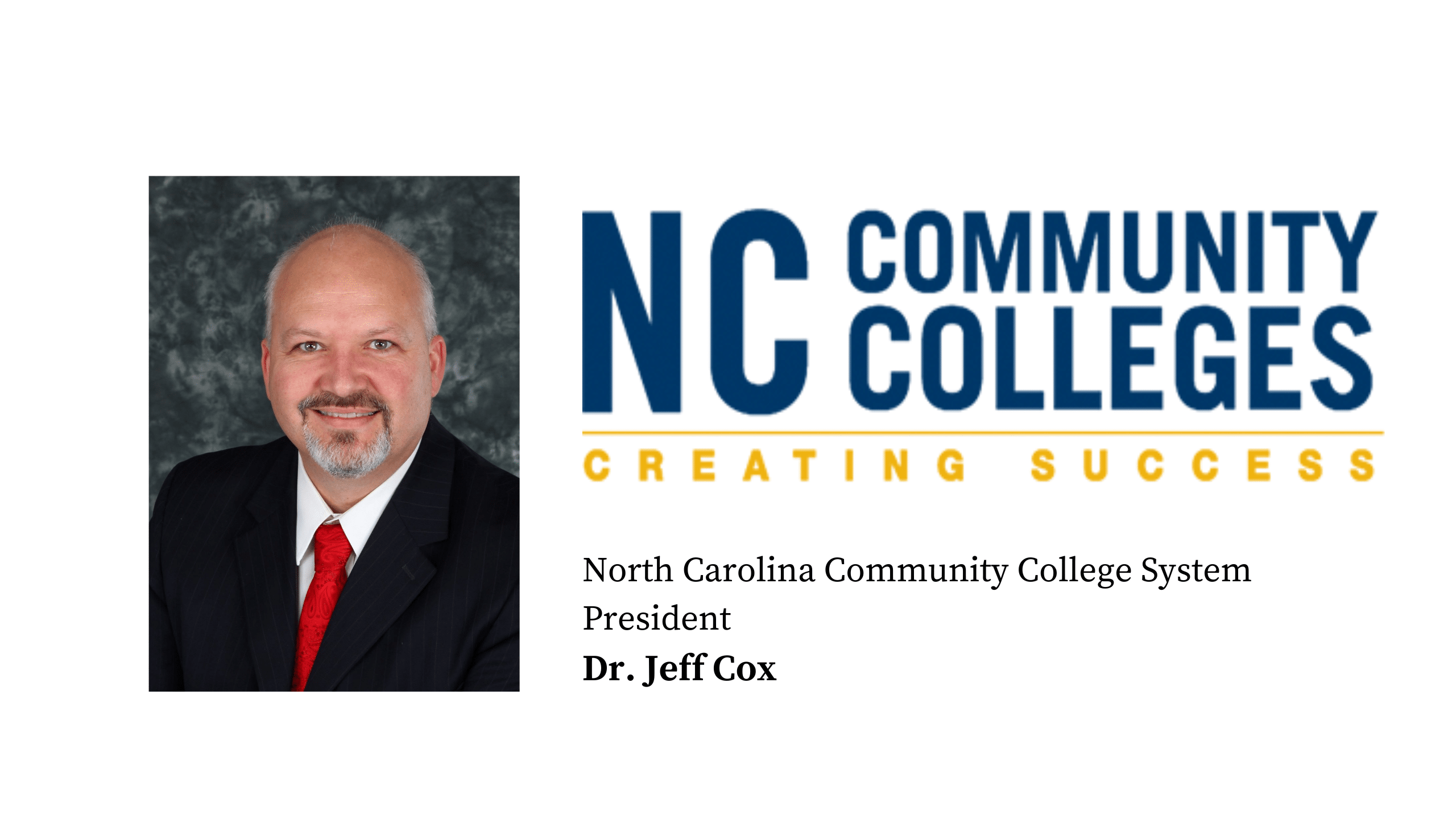 Critical Conversations with Scott T. Hamilton featuring North Carolina Community College System President Dr. Jeff Cox