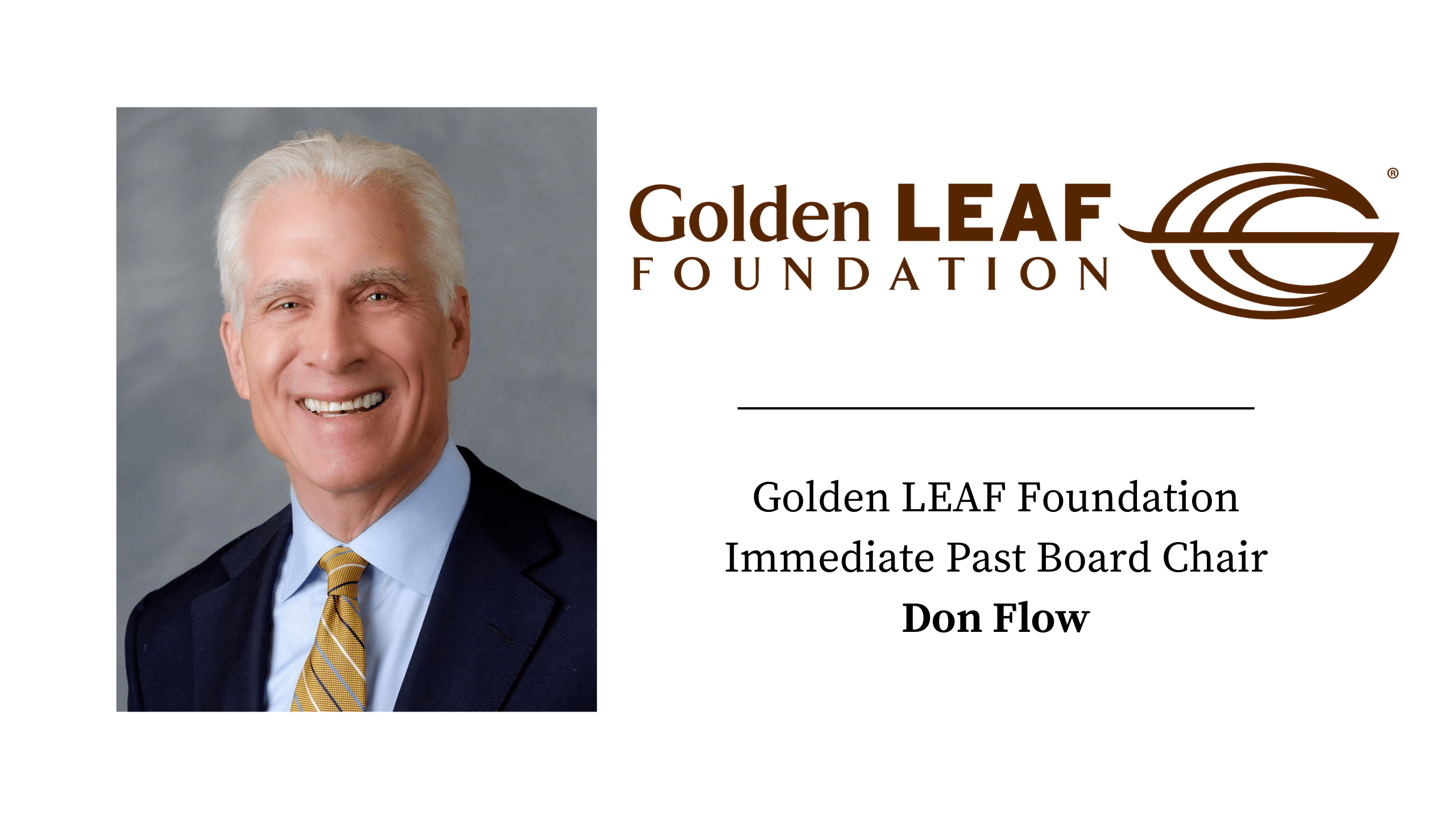 Critical Conversations with Scott T. Hamilton featuring Golden LEAF Foundation’s Immediate Past Board Chair Don Flow