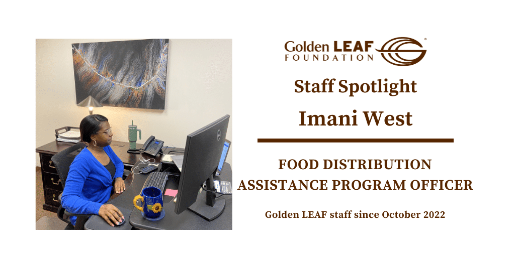 Staff Spotlight: Imani West