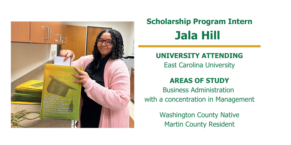 Golden LEAF Scholarship Program Intern Spotlight: Jala Hill