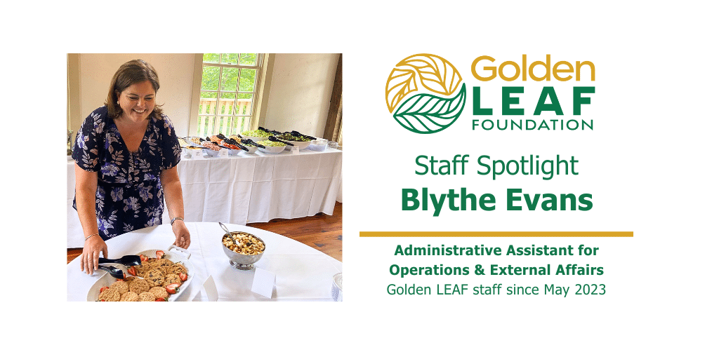 Staff Spotlight: Blythe Evans