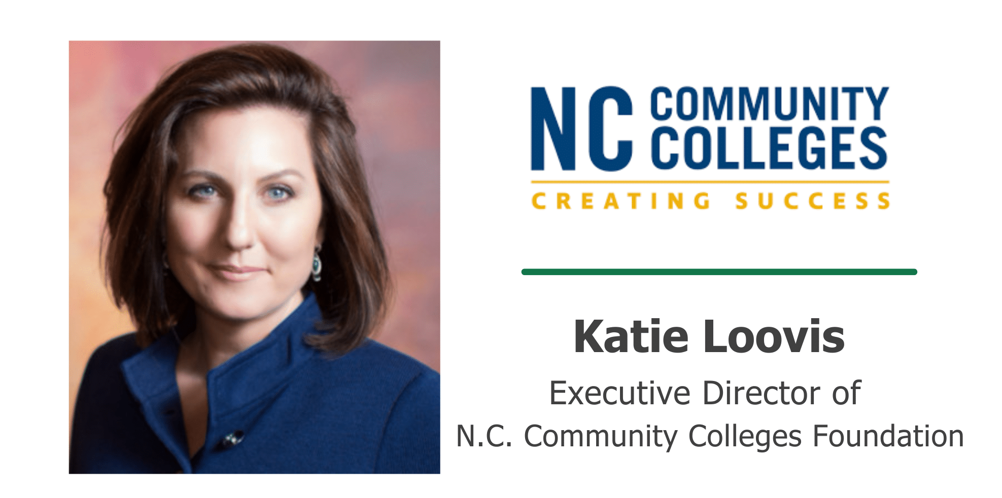 Critical Conversations with Scott T. Hamilton featuring Katie Loovis, Executive Director of the North Carolina Community Colleges Foundation